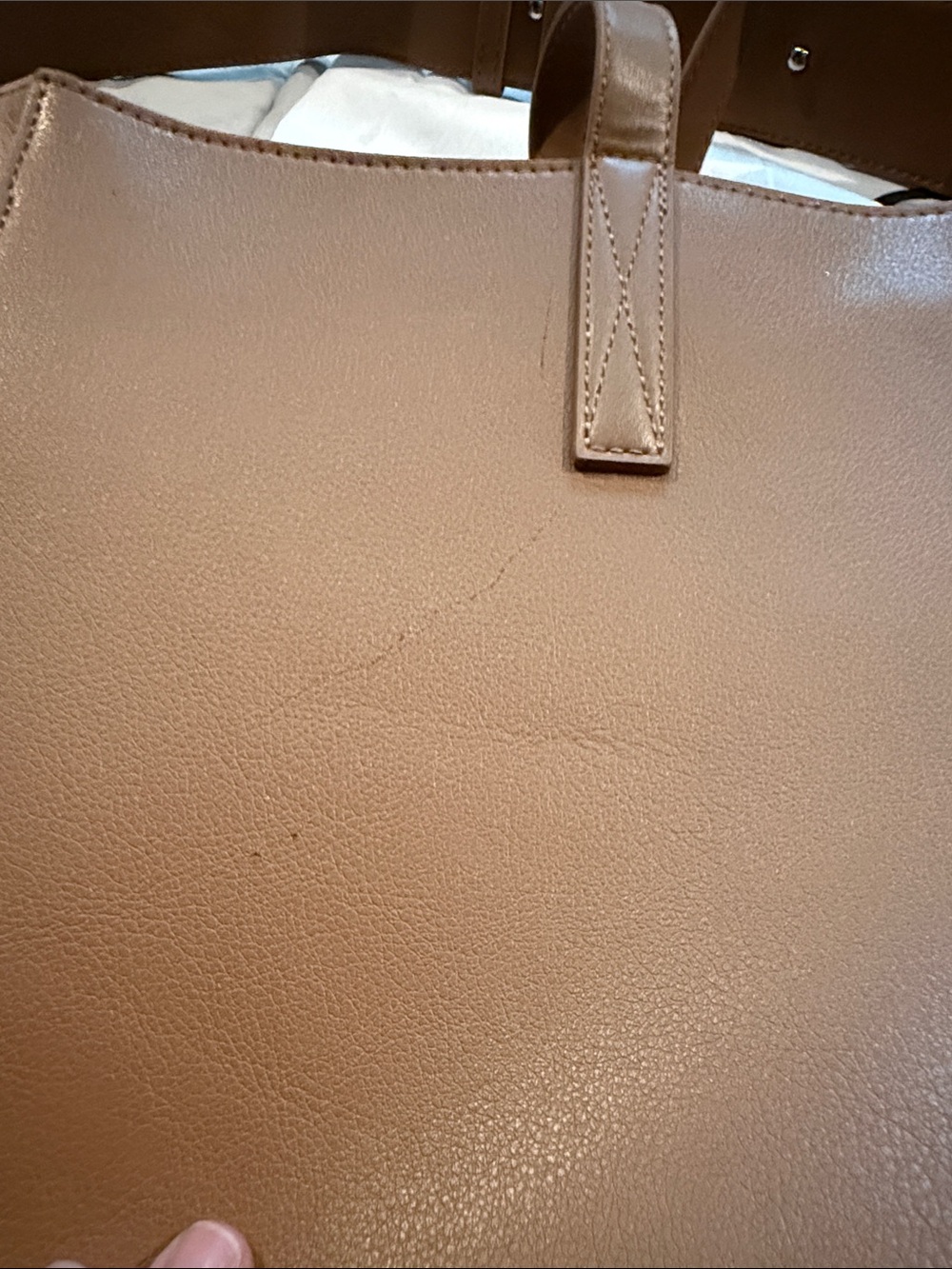 Calpak Tote Bag in Camel - Picture 7 of 7